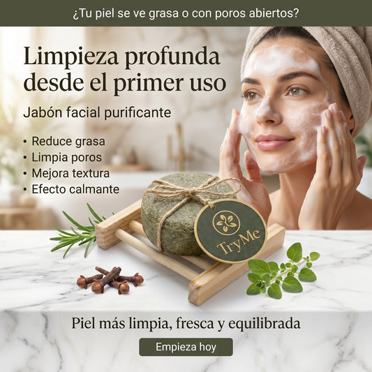 Clove, Rosemary and Oregano Face Wash Bar