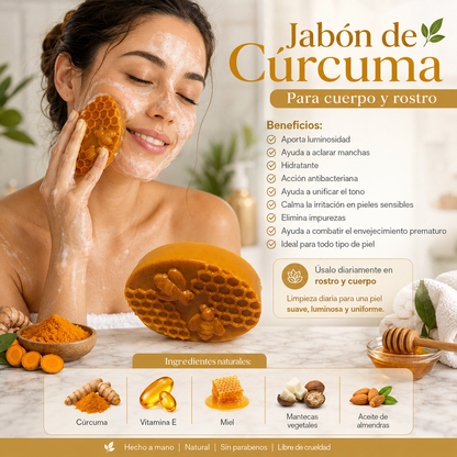 Turmeric Face &amp; Body Soap