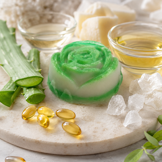 Jabón Íntimo de Aloe Vera y Alumbre