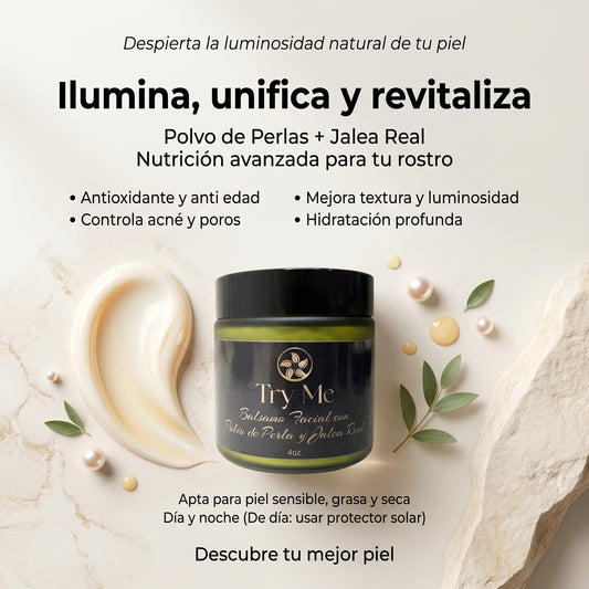Facial Balm with Pearl Powder & Royal Jelly