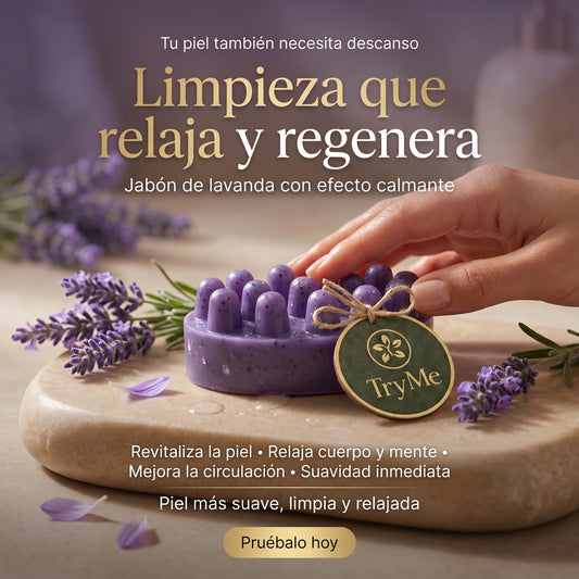 LA VANDA Massaging Soap Bar