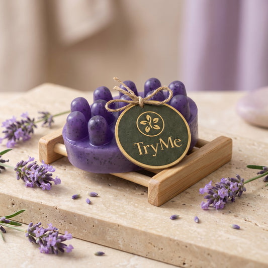 LA VANDA Massaging Soap Bar